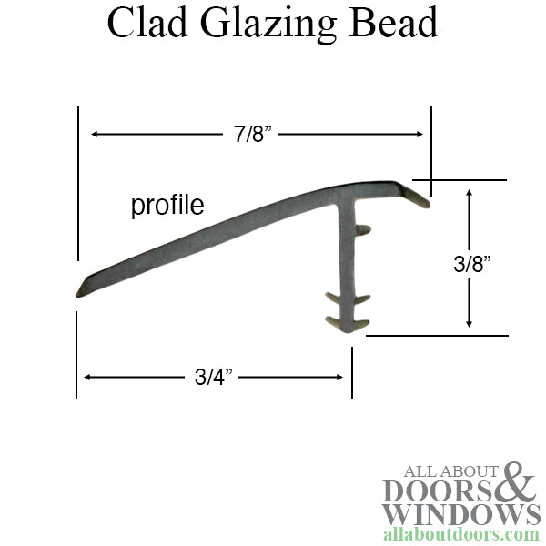 Marvin Clad Glazing Bead V535 150