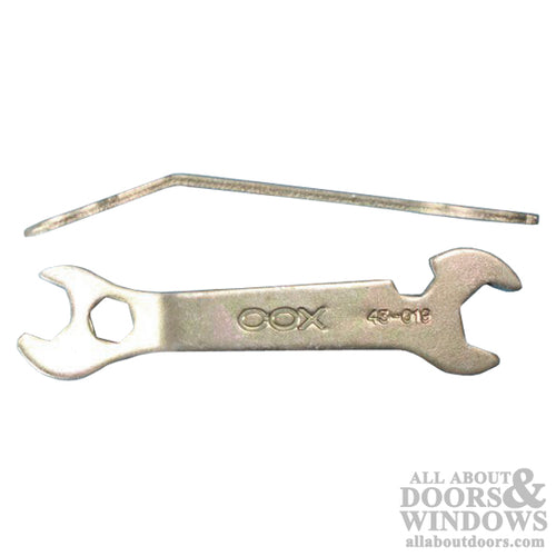 UNAVAILABLE Wrench, Adjusting for Series 15 Cox Pocket Door Roll - UNAVAILABLE Wrench, Adjusting for Series 15 Cox Pocket Door Roll