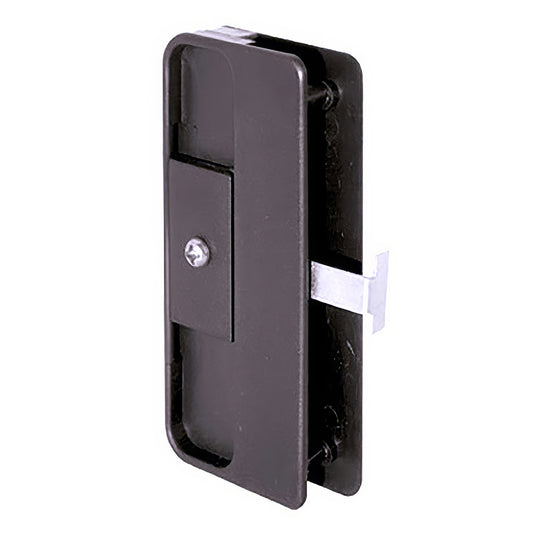 Non-Handed Latch & Pull for Sliding Screen Door - Black