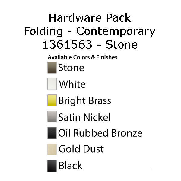Andersen Casement Window - 200/400 Series - Hardware Pack - Folding Contemporary - Stone - Andersen Casement Window - 200/400 Series - Hardware Pack - Folding Contemporary - Stone