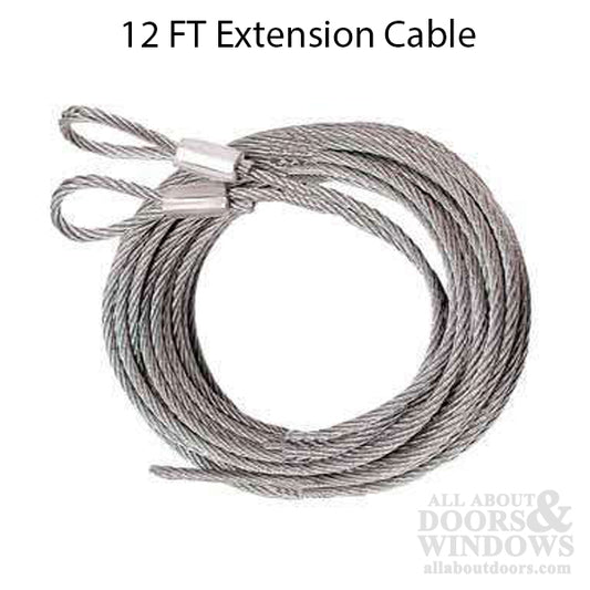 Extension Cable - 3/32 Inch - 12 Ft Long