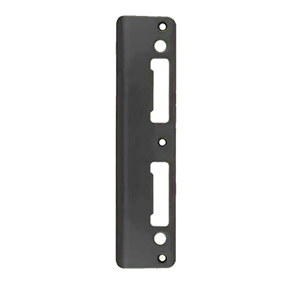 Latch & Deadbolt Strike Plate, 2-1/4 Door PC0015N - Oil Rub Brass - Latch & Deadbolt Strike Plate, 2-1/4 Door PC0015N - Oil Rub Brass