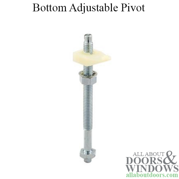 Bi Fold Closet Door Bottom Pivot Rod Adjustable - Bi Fold Closet Door Bottom Pivot Rod Adjustable