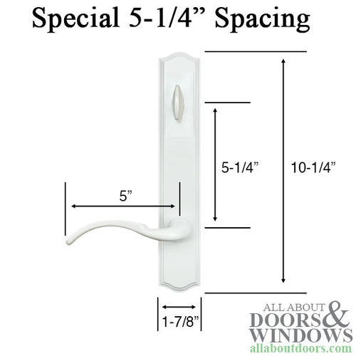 Neuma Active Keyed Handle Set 5-1/4 Inch PZ - Neuma Active Keyed Handle Set 5-1/4 Inch PZ