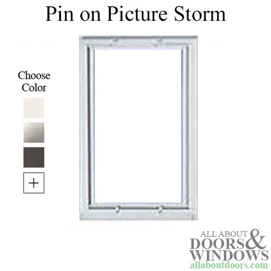 Columbia Pin on Picture Storm Window