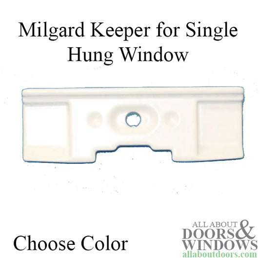 Keeper, Horizontal Slider and Single Hung Windows - Choose Color
