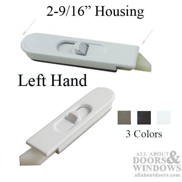 Windsor Metal & Plastic Tilt Latch, Double Hung, Left Hand - Windsor Metal & Plastic Tilt Latch, Double Hung, Left Hand