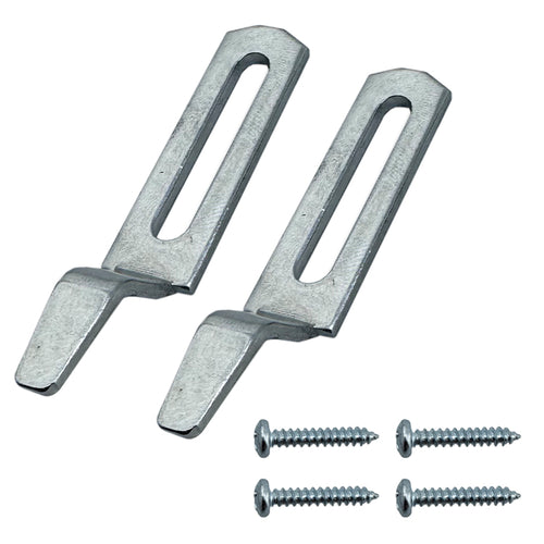 Adjustable 1-1/4 Inch Steel Latch Strike for Sliding Screen Door - Adjustable 1-1/4 Inch Steel Latch Strike for Sliding Screen Door