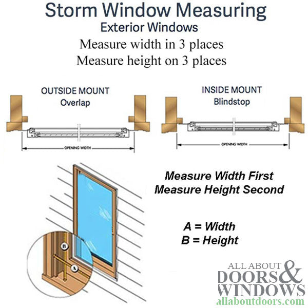 Columbia Pin-On Picture Storm Window - Columbia Pin-On Picture Storm Window