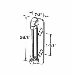 Spring Loaded Strike Plate Keeper for Storm Doors - Spring Loaded Strike Plate Keeper for Storm Doors