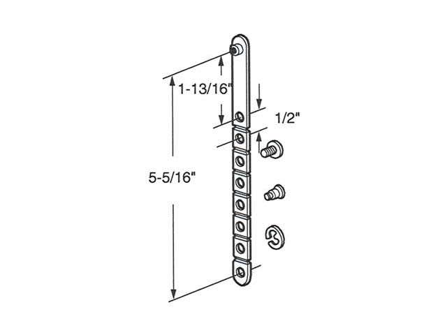 Link, jalousie/ Louver  Operator, Break-Away Link, Universal  5-5 - Link, jalousie/ Louver  Operator, Break-Away Link, Universal  5-5