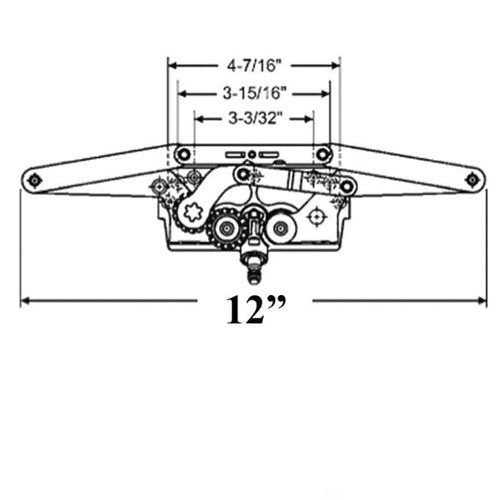 Truth Entrygard Single Pull Awning Operator - Truth Entrygard Single Pull Awning Operator