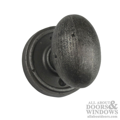 Weslock Durham 07005MP--0020 Single Dummy Knob - Weathered Pewter - Weslock Durham 07005MP--0020 Single Dummy Knob - Weathered Pewter