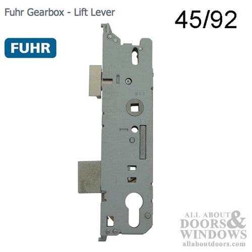 Fuhr New Style Lock Case 45/92 Multipoint or Single Point Replacement Lock Case - Fuhr New Style Lock Case 45/92 Multipoint or Single Point Replacement Lock Case