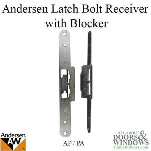 Latch  Bolt Receiver with Blocker,  FWH,   AP / PA - Latch  Bolt Receiver with Blocker,  FWH,   AP / PA