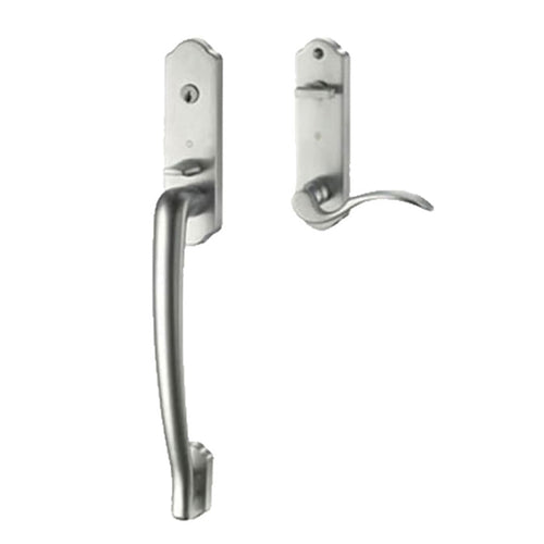 Hoppe Munchen HLS2000 Traditional Entrance Handle Set - Left Hand - Hoppe Munchen HLS2000 Traditional Entrance Handle Set - Left Hand