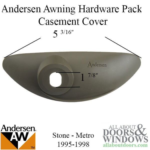 Andersen Hardware Pack Metro E-Z Awning Stone Color | Window Hardware - Andersen Hardware Pack Metro E-Z Awning Stone Color | Window Hardware