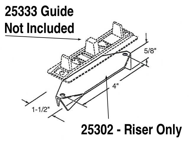 Carpet Riser for Floor Guides - Carpet Riser for Floor Guides