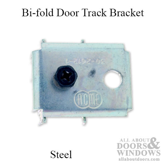 Bi-Fold Door Track Bracket, Steel - Acme 2600 series