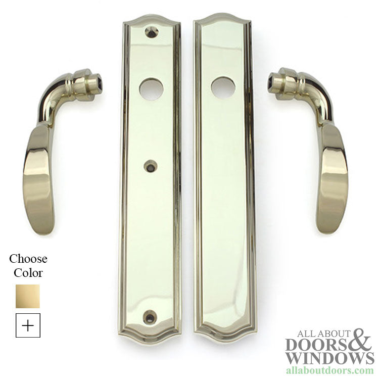 Neuma Passage Handle Set for Hinged Patio Doors No Key No Thumb Turn - Neuma Passage Handle Set for Hinged Patio Doors No Key No Thumb Turn