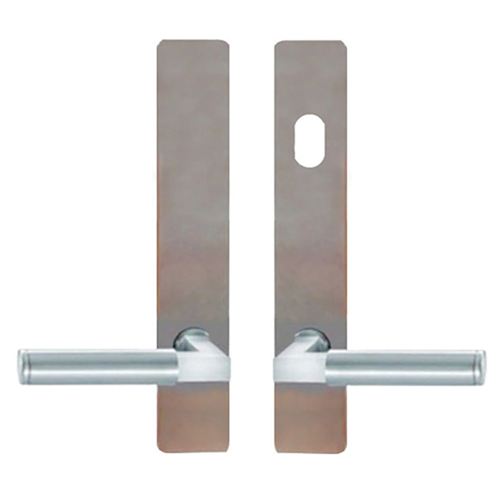 Andersen FSB 1102 Active Trim Set for Double Door Stainless Steel Finish - Andersen FSB 1102 Active Trim Set for Double Door Stainless Steel Finish