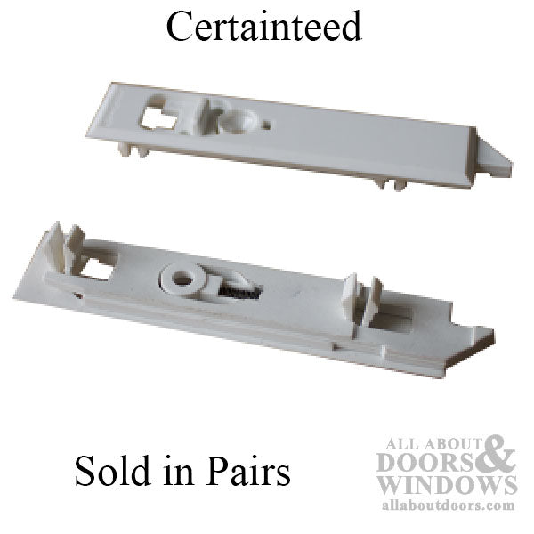 Certainteed Tilt Latch, Snap in style, Sold in Pairs -  White - Certainteed Tilt Latch, Snap in style, Sold in Pairs -  White