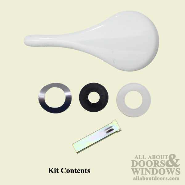 Thumb Turn with Tail Piece Kit - Choose Color - Thumb Turn with Tail Piece Kit - Choose Color
