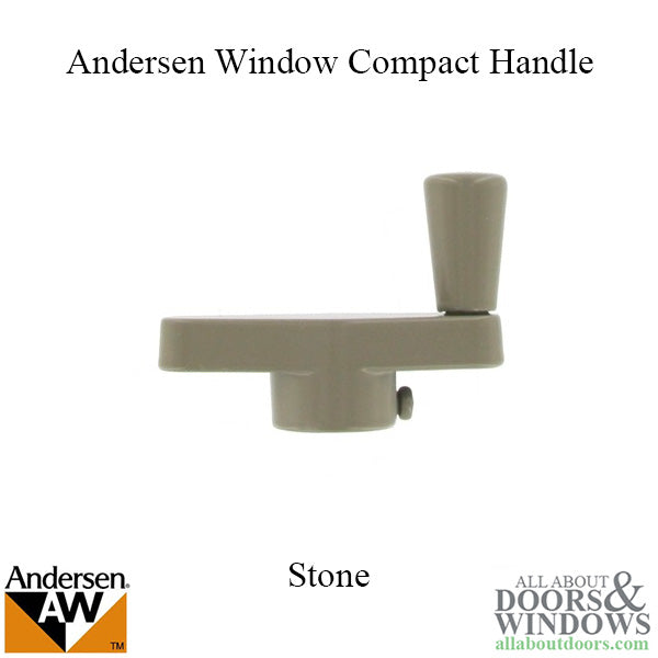 Andersen Compact Handle For Awning and Casement Window Handle Stone - Andersen Compact Handle For Awning and Casement Window Handle Stone