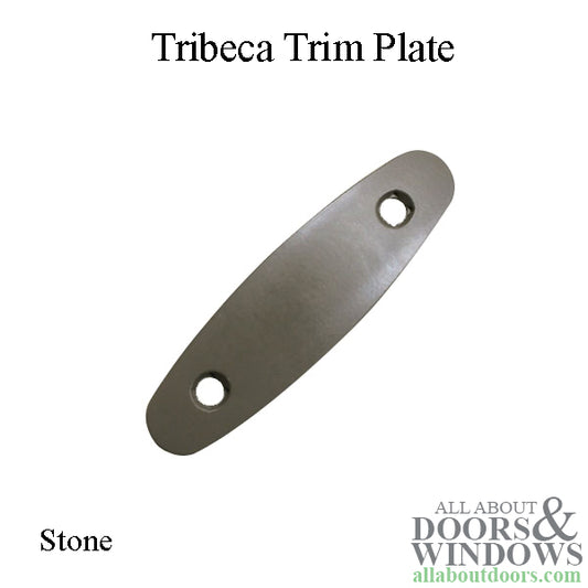 Andersen Gliding Door Trim Plate, Tribeca Style - Stone