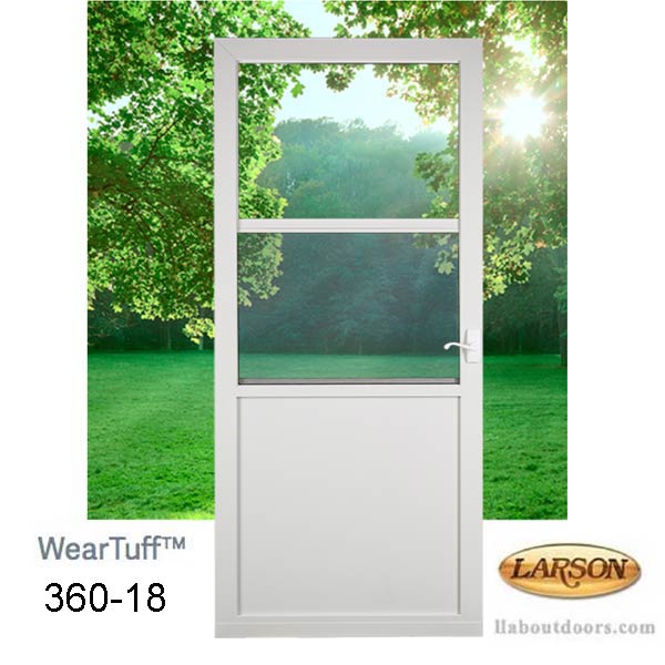 Larson Classic-View Metal-Tech Reversa Screen Storm Door - Larson Classic-View Metal-Tech Reversa Screen Storm Door