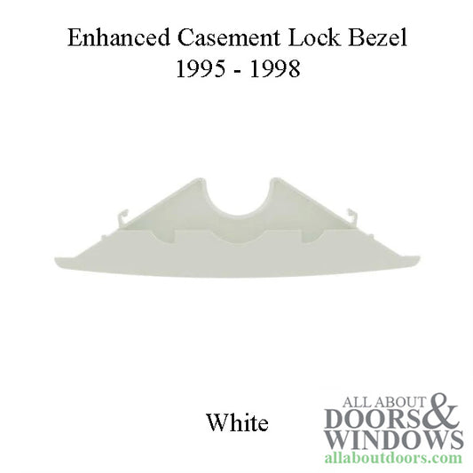 Andersen Enhanced Casement Lock Bezel - White