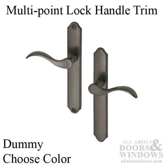 Multi-point Lock Handle Trim, 6109 Dummy  - Choose Color