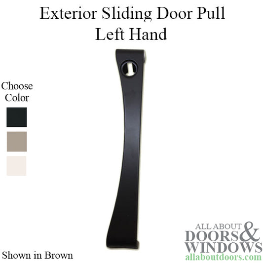 Pella Sliding Door Handle Left Handed Proline Exterior Sliding Door Pull Choose Color