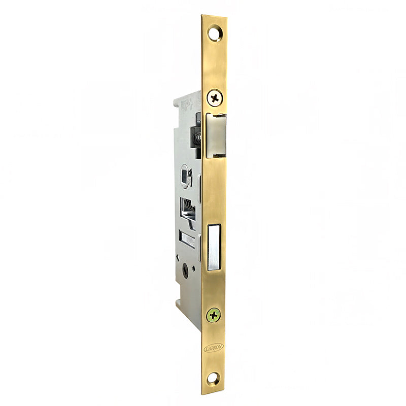 Larson Mortise Lock Body American Cylinder with 33mm Backset - Larson Mortise Lock Body American Cylinder with 33mm Backset