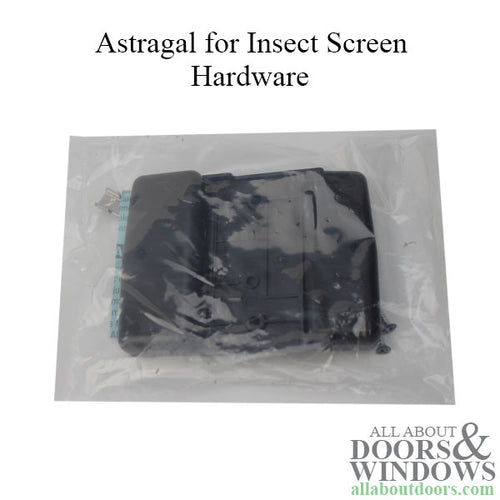 Astragal with hardware for Insect Screen / 4-panel, Unit FWG80, 93