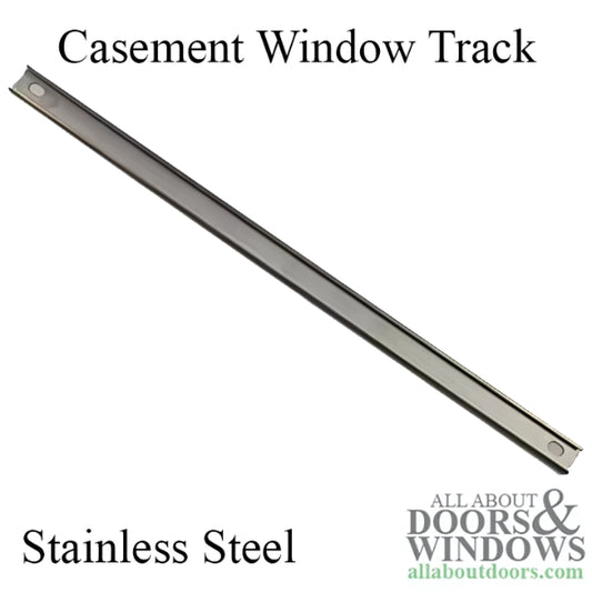 Track, Casement Operator 2 Holes,13" - Stainless Steel