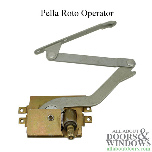 Pella Window Operator For Casement Windows From 1967 to 1993 Right Hand Operator For Casement and Primed Wood Windows