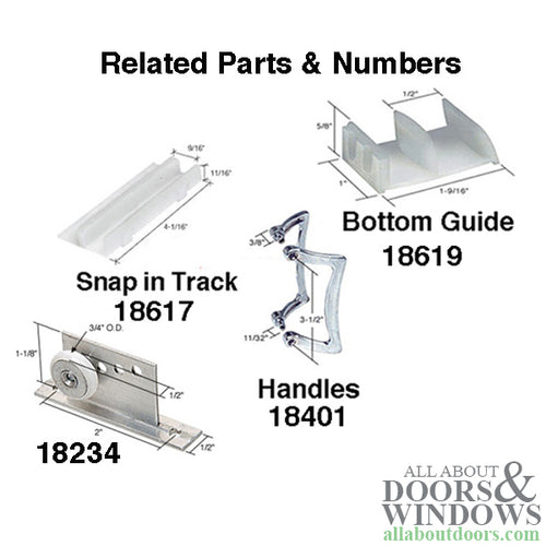 Shower Door Roller with Bracket for Shower Door Top Hung Roller Bracket - Shower Door Roller with Bracket for Shower Door Top Hung Roller Bracket