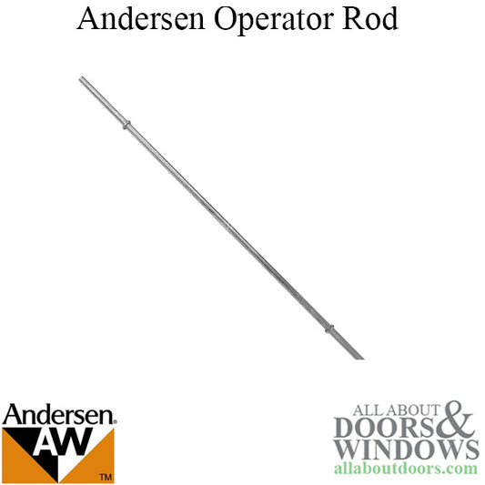 Andersen Operator Rod, 39", Collared Ends