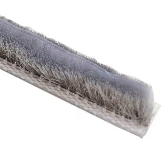 Weatherstrip .270" T-Backing x .370" Fuzzy Pile - Choose Color