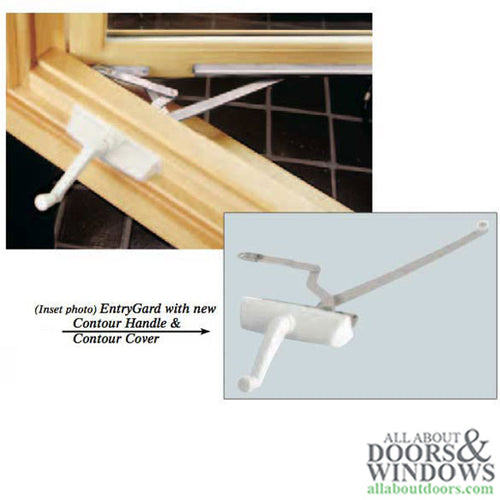 Discontinued - Pella Thermastar Vinyl Casement Operator, Right Hand Window - Replace with 55054 - Discontinued - Pella Thermastar Vinyl Casement Operator, Right Hand Window - Replace with 55054