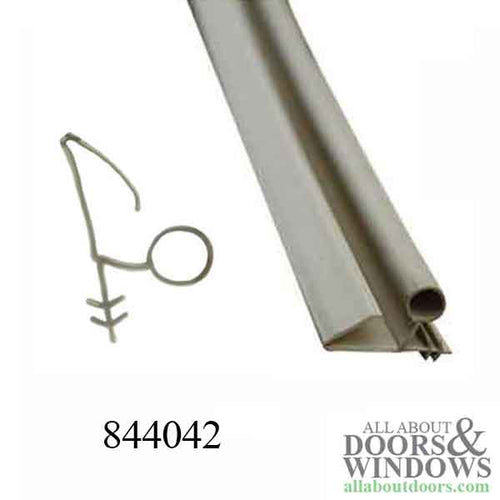 Door Frame  Weatherstrip - Grey Vinyl - Door Frame  Weatherstrip - Grey Vinyl