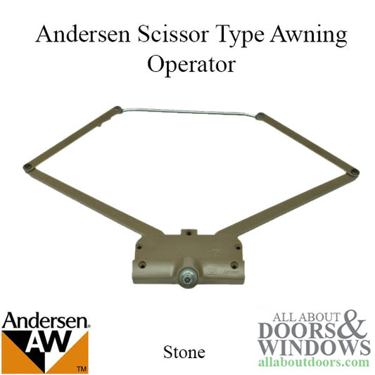 Andersen Awning Operator, A2-7184, Scissor Type - Stone