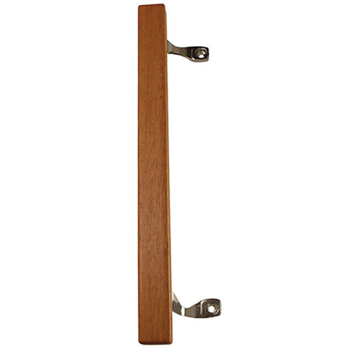 Sliding Patio Door Handle Wood Door Handle with Metal Brackets 9-5/8 Inch Screw Hole Center - Sliding Patio Door Handle Wood Door Handle with Metal Brackets 9-5/8 Inch Screw Hole Center