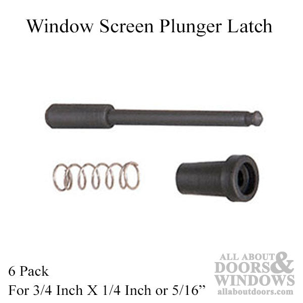 Plunger Pin, Nylon, 1-1/2 inch Long - 6 pack - Plunger Pin, Nylon, 1-1/2 inch Long - 6 pack