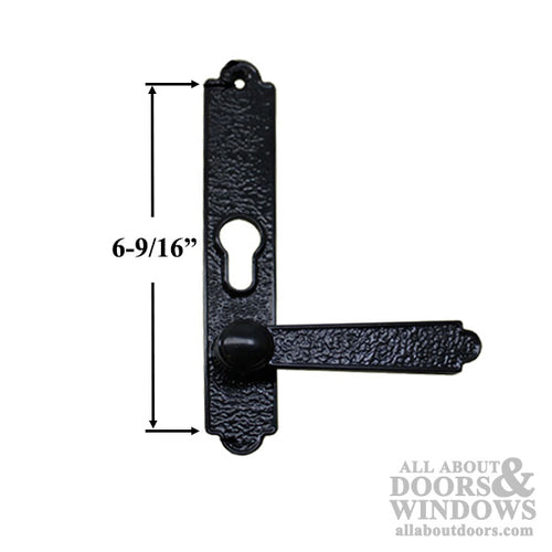 Security Storm Door Handle Trim for Academy Security Door Handle Set - Security Storm Door Handle Trim for Academy Security Door Handle Set