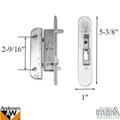 Latch Receiver, Andersen 4 Panel, REACHOUT LOCK - Latch Receiver, Andersen 4 Panel, REACHOUT LOCK