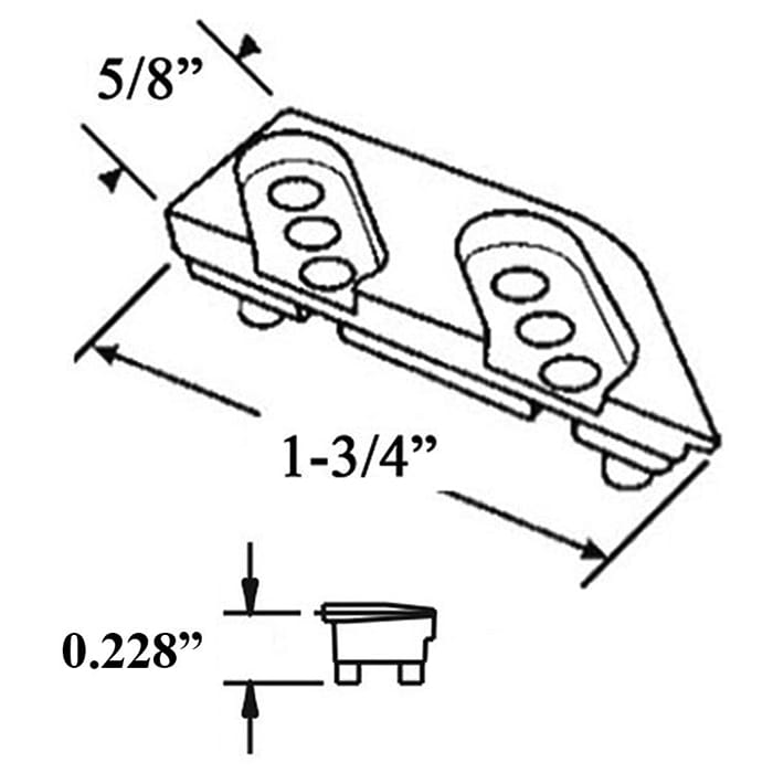 Truth 40773 Keeper Maxim Interlock Roller System .228 Thick Adjustable Right Hand - Truth 40773 Keeper Maxim Interlock Roller System .228 Thick Adjustable Right Hand