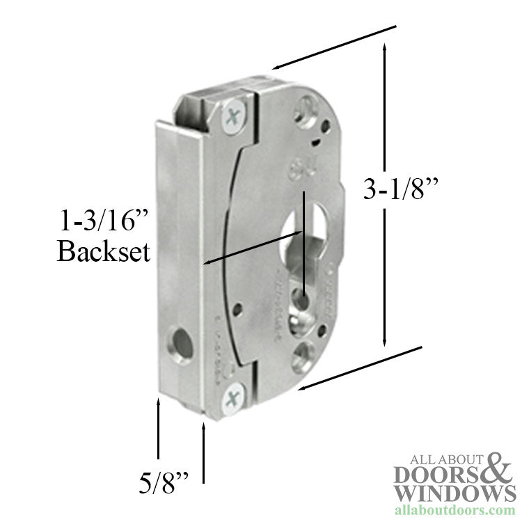 G-U Tilt & Turn Lock Case, 30mm Backset - G-U Tilt & Turn Lock Case, 30mm Backset