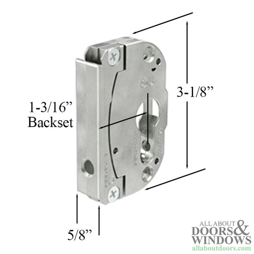 G-U Tilt & Turn Lock Case, 30mm Backset - G-U Tilt & Turn Lock Case, 30mm Backset